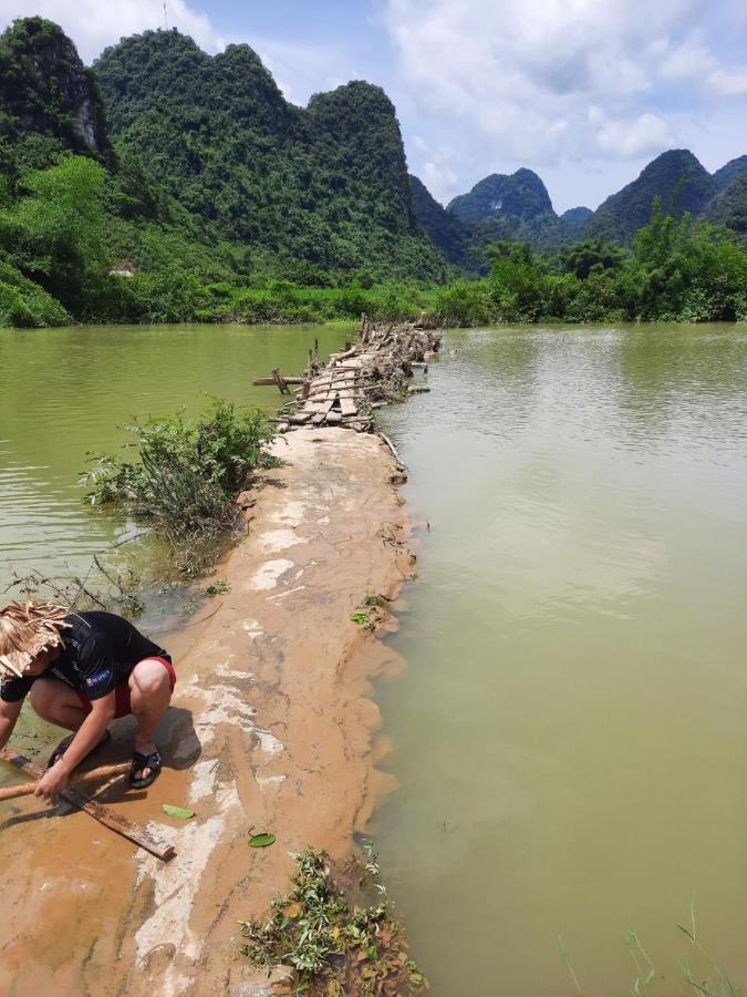 Homestay Gioc Rung Trung Khanh Kültér fotó